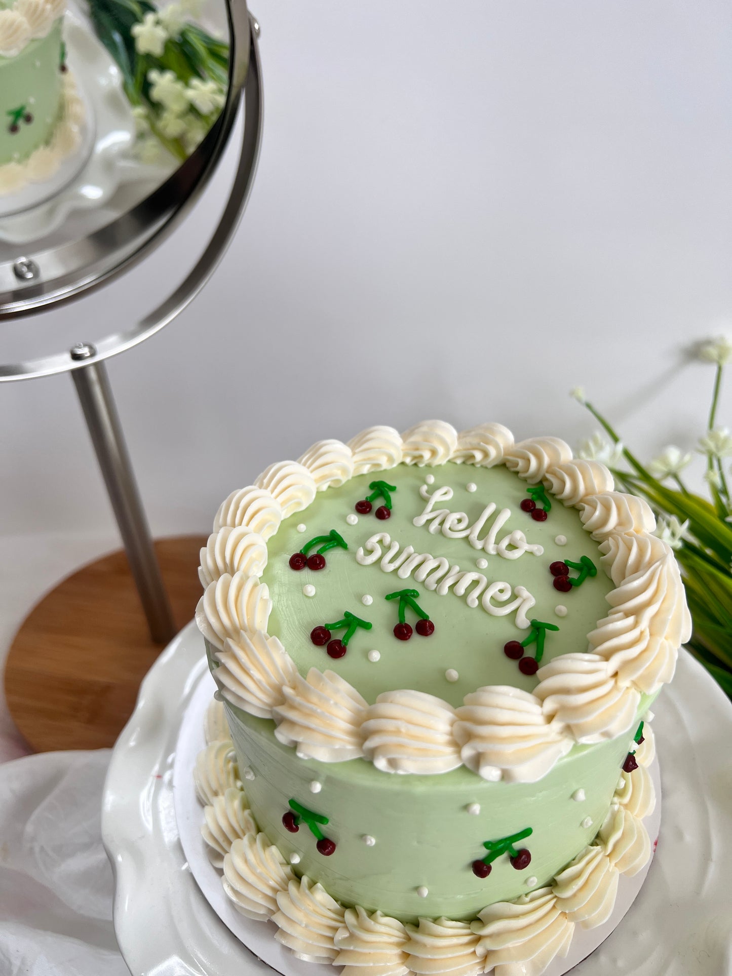 Cherry Bento Cake
