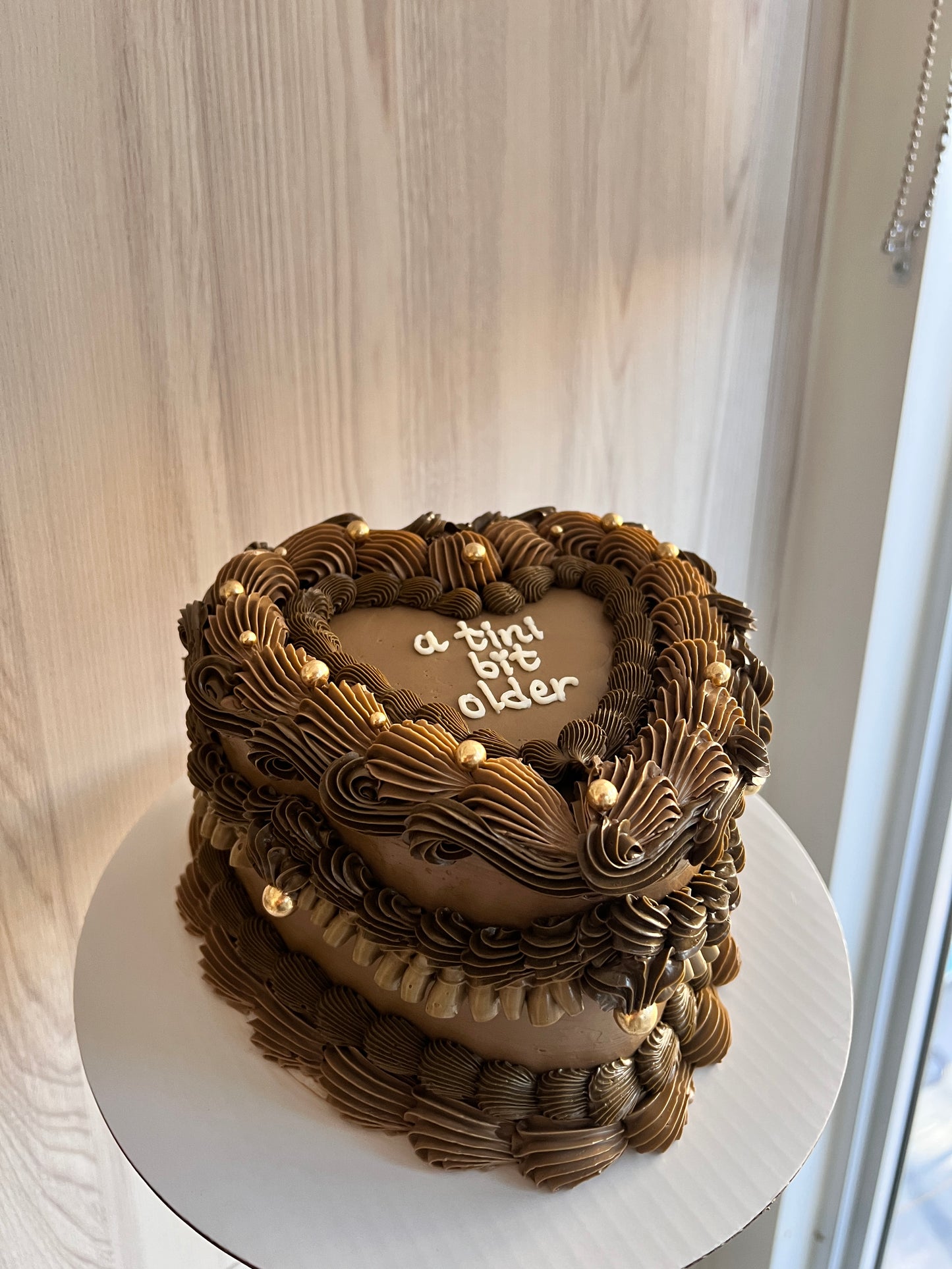 Coffee Theme Cake