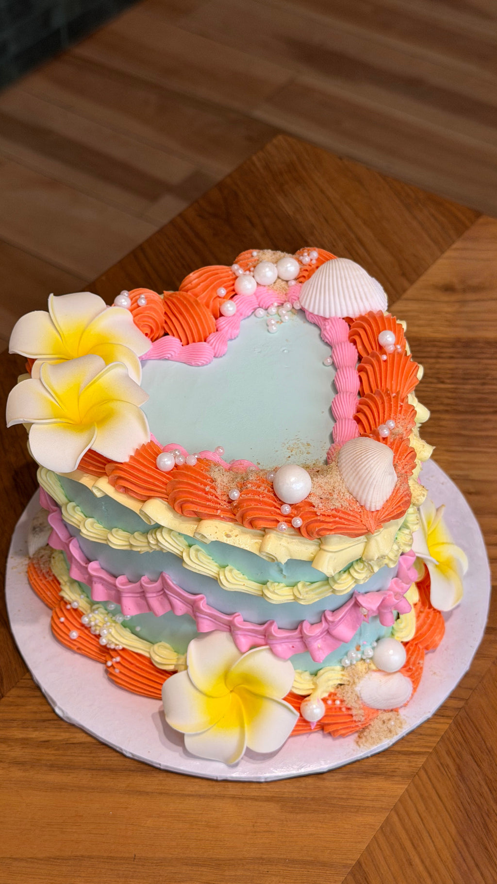 Hawaii Theme Cake