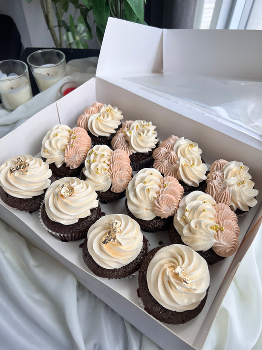 Fresh Design Cupcakes [Gold]