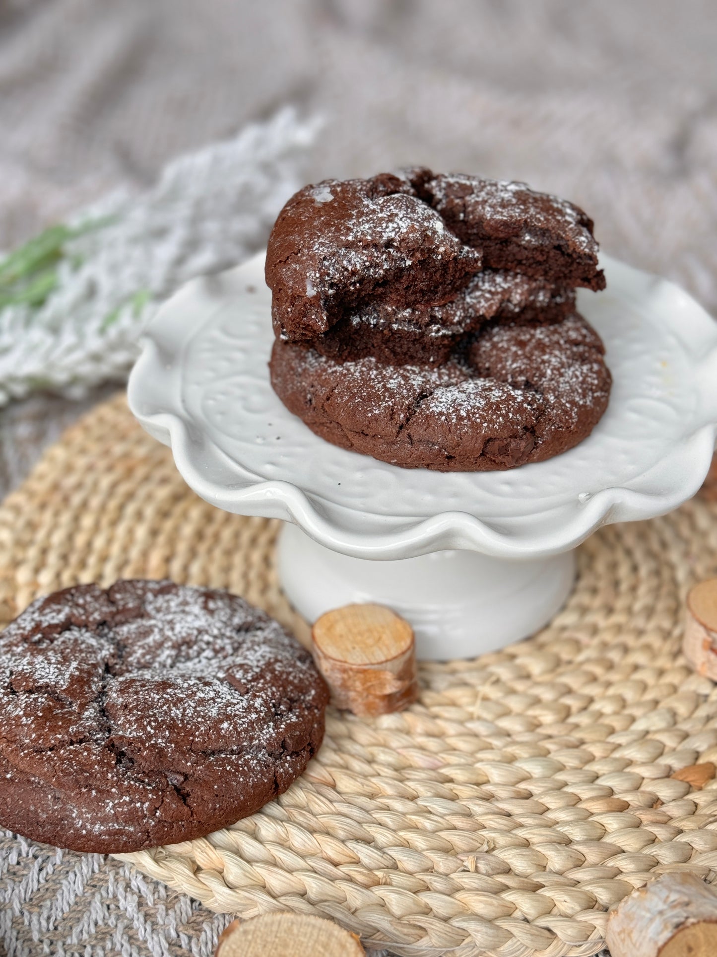 Double Chocolate Cookies