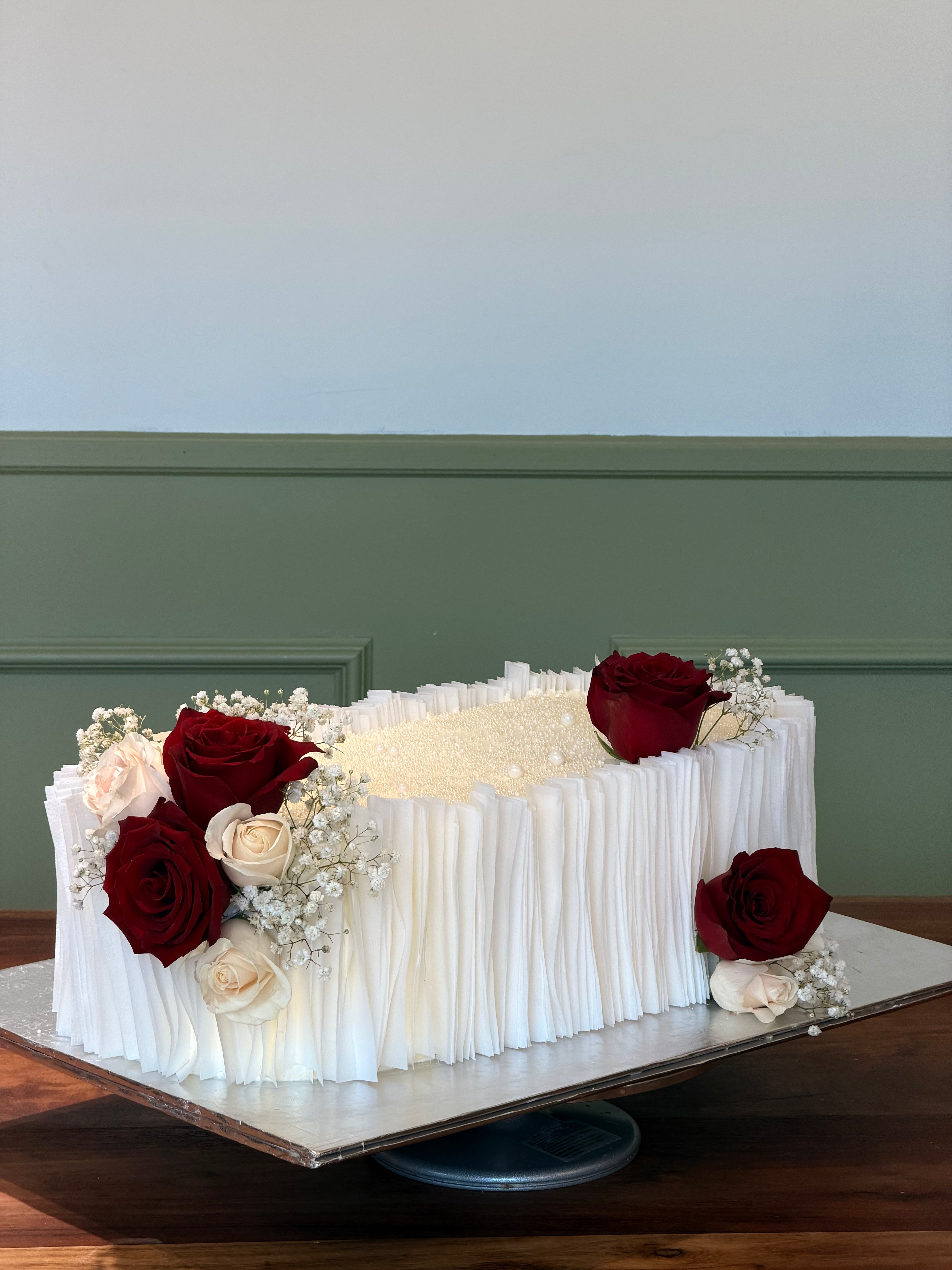 Wafer Paper Slab Cake