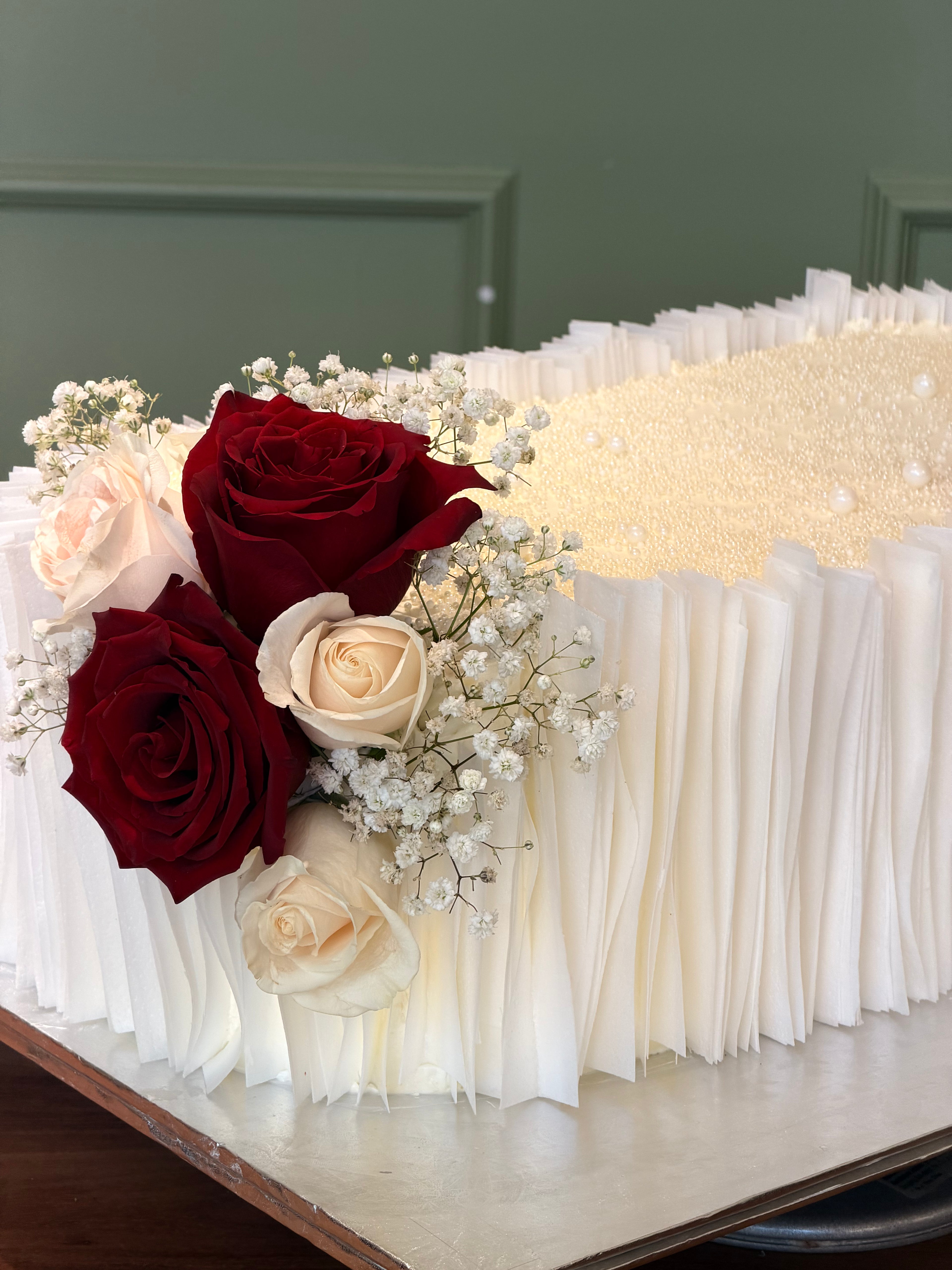 Wafer Paper Slab Cake