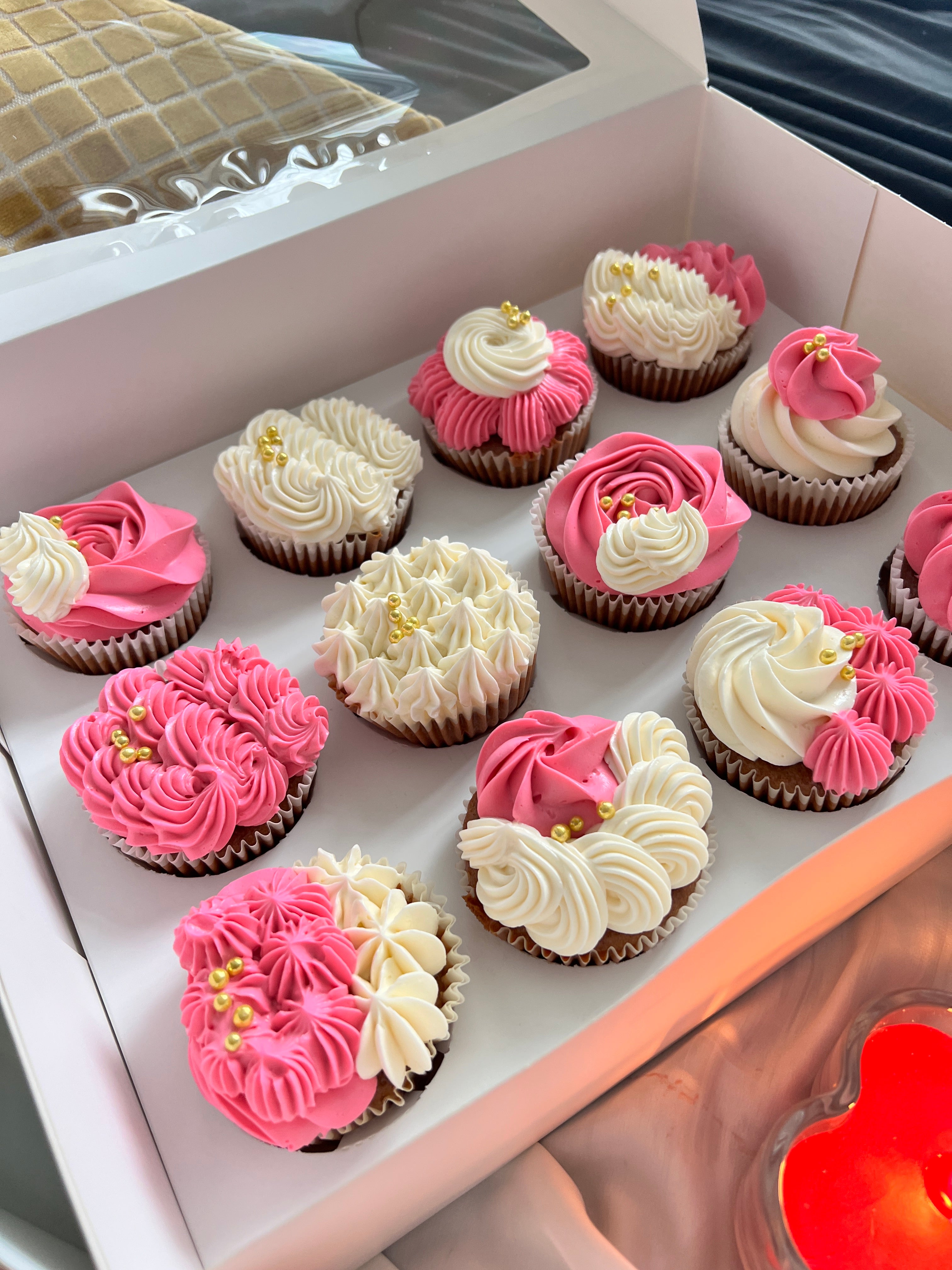 Fresh Design Cupcakes [Pink]