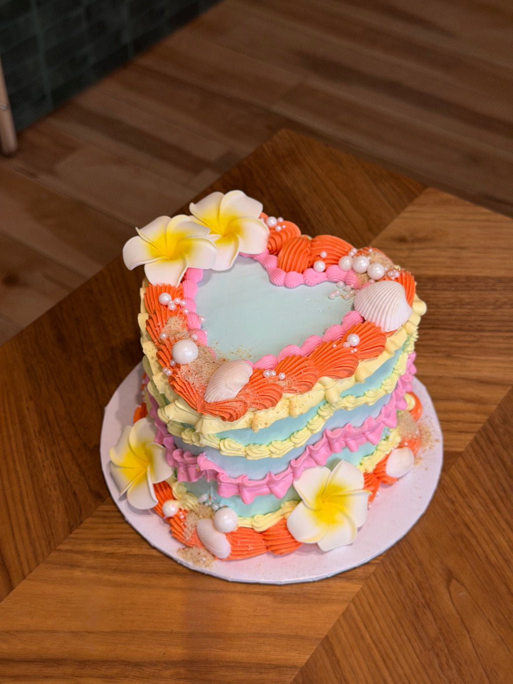Hawaii Theme Cake