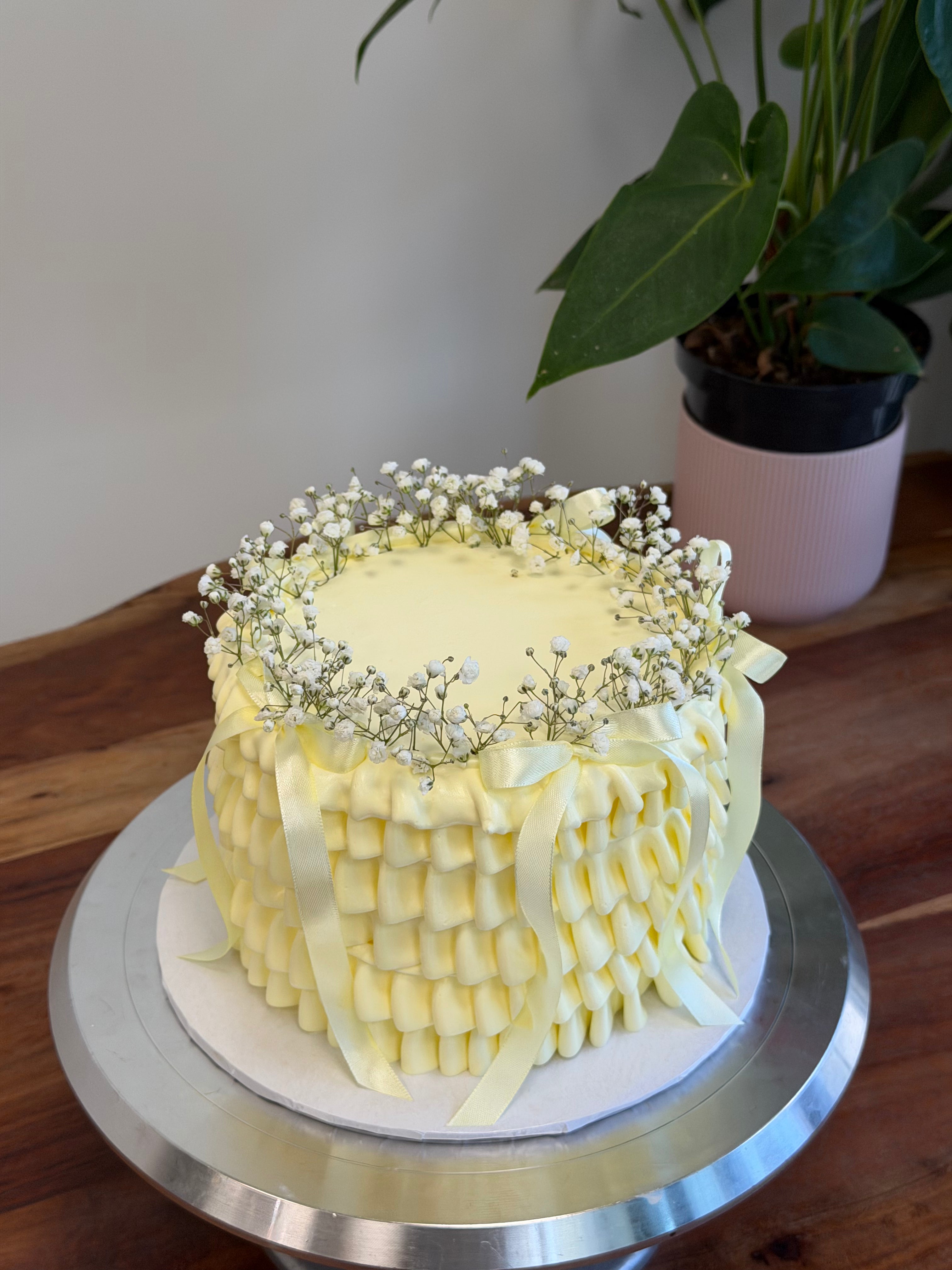 Ruffle cake