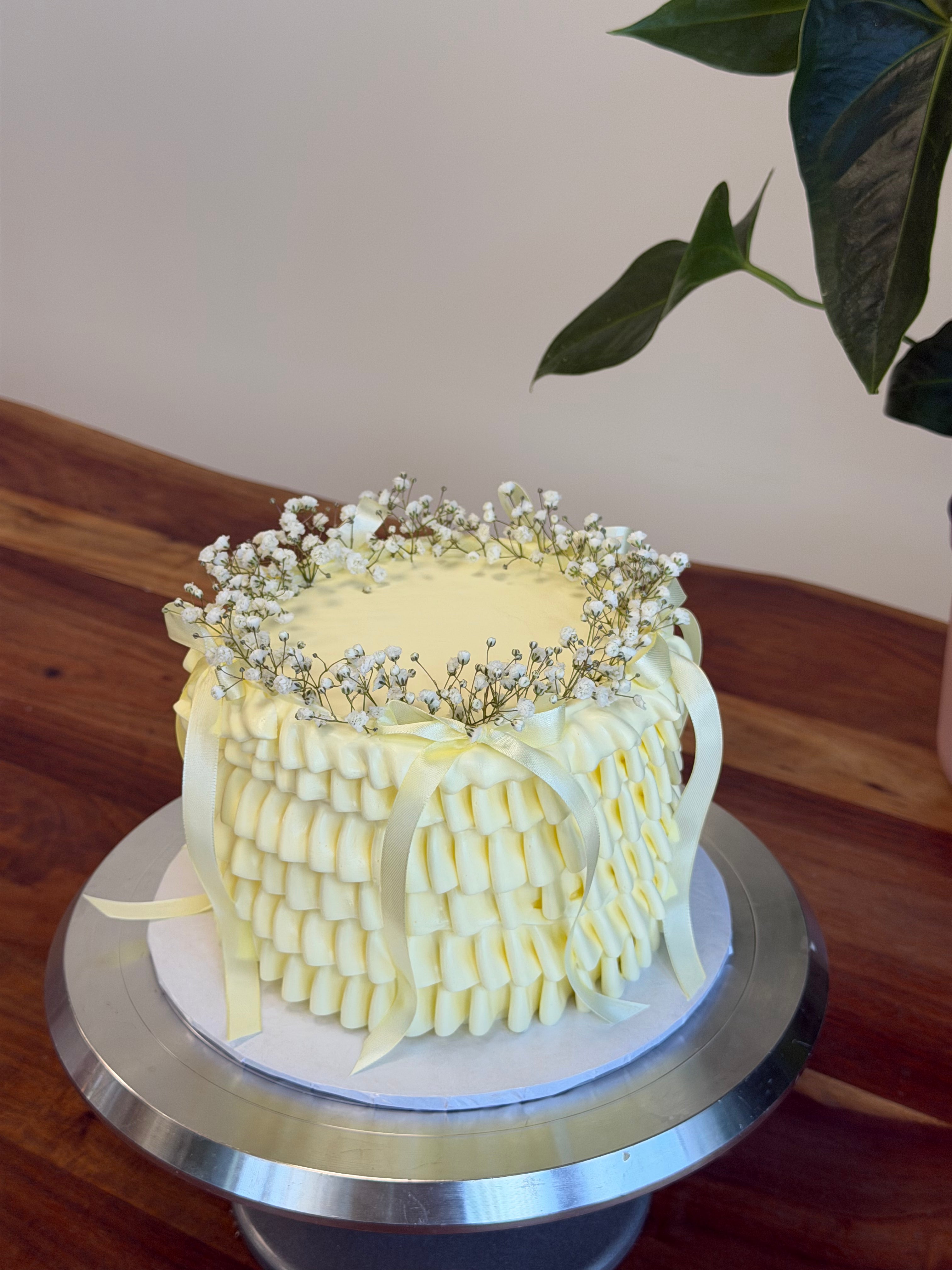 Ruffle cake