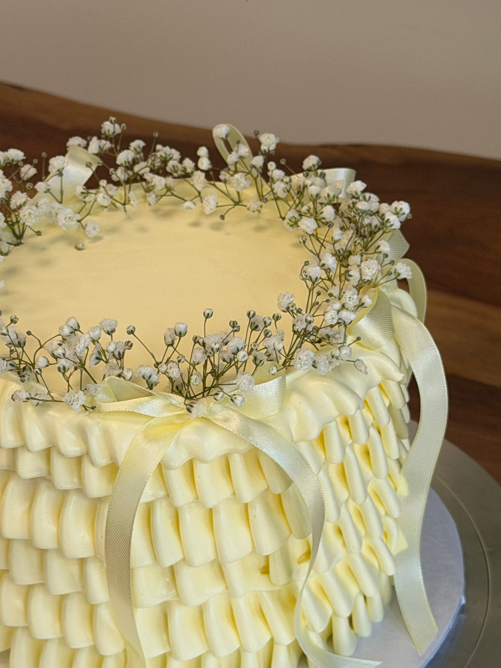 Ruffle cake