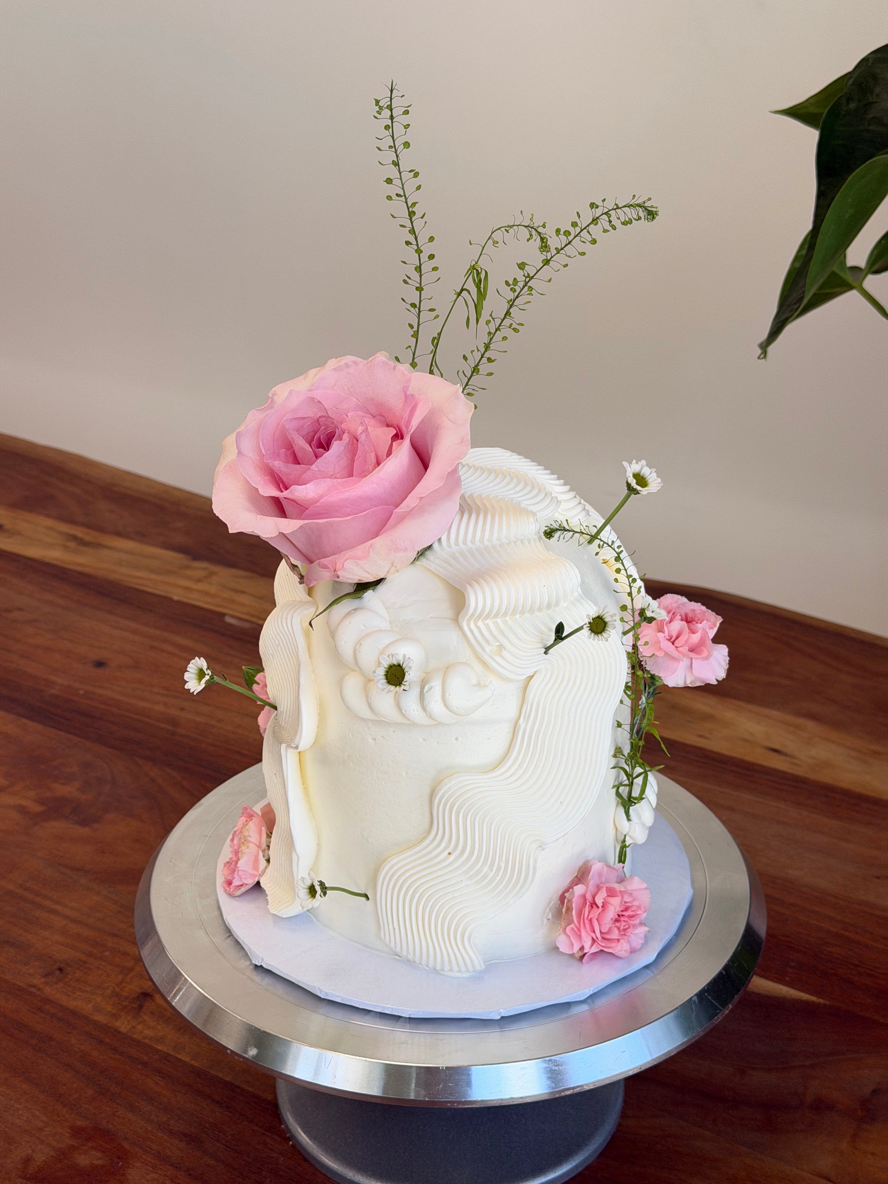 Dome Floral Cake
