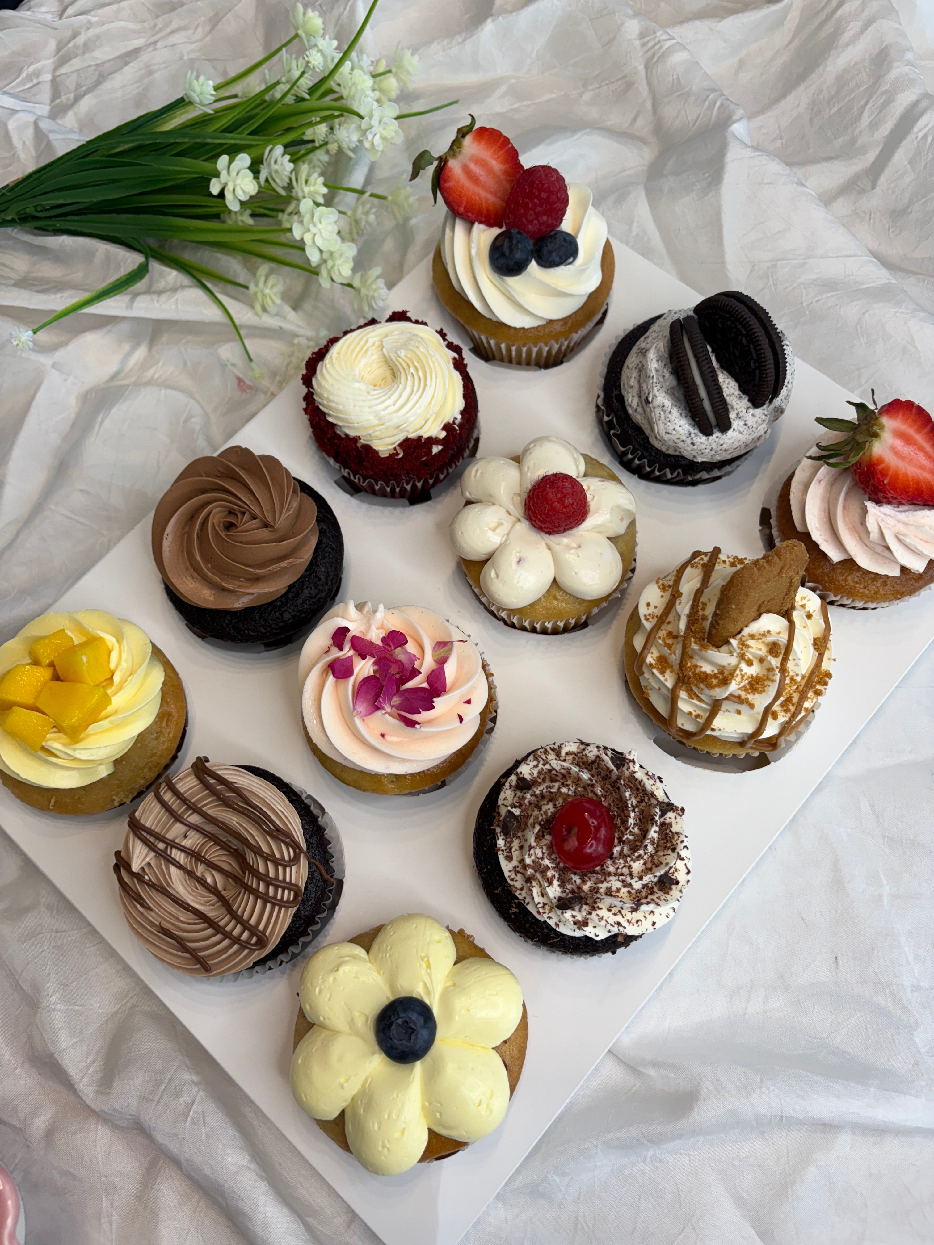 Flavour Gourmet Cupcakes (Platter)