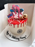 Spider man cake