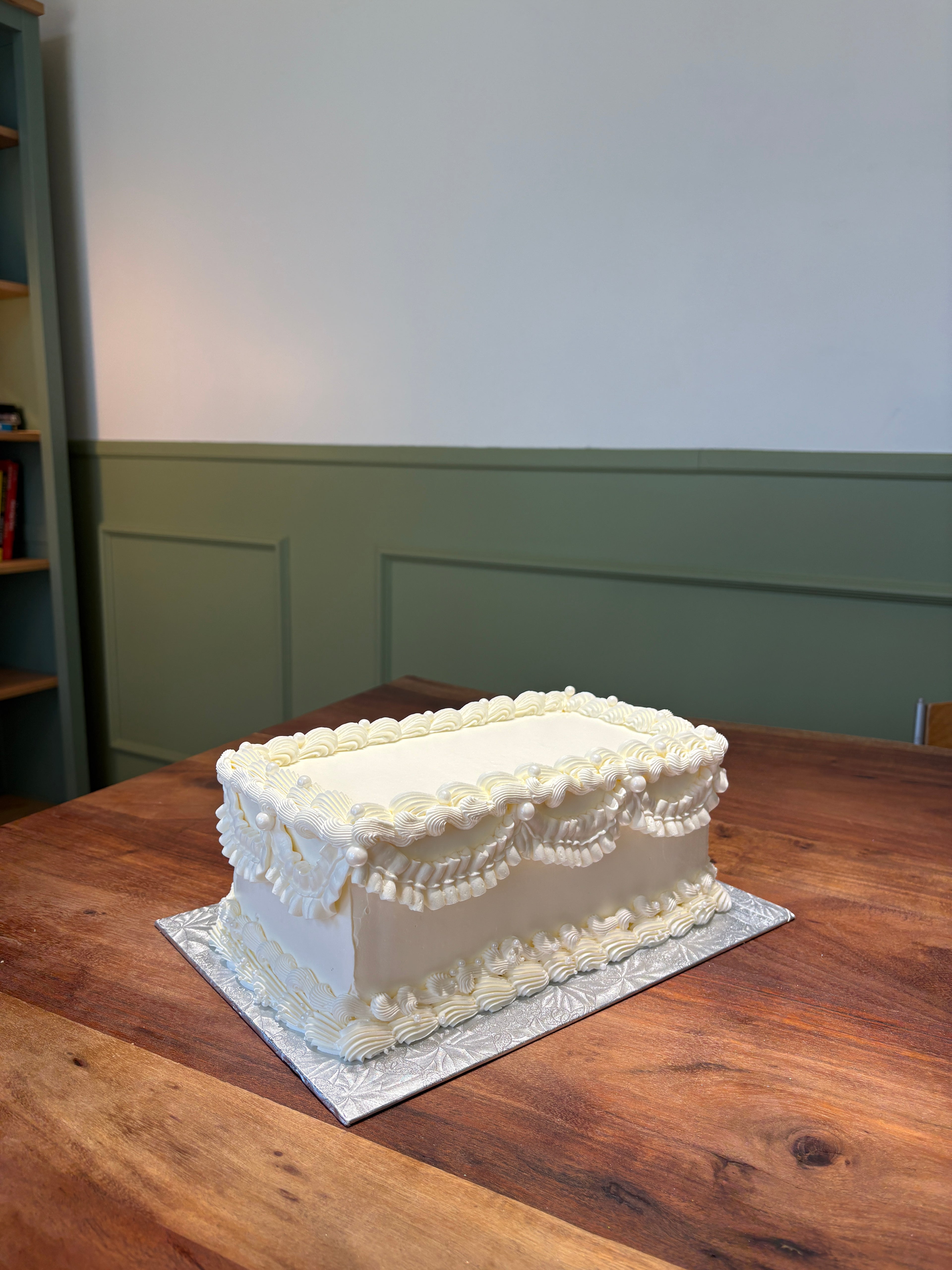 Vintage Slab Cake