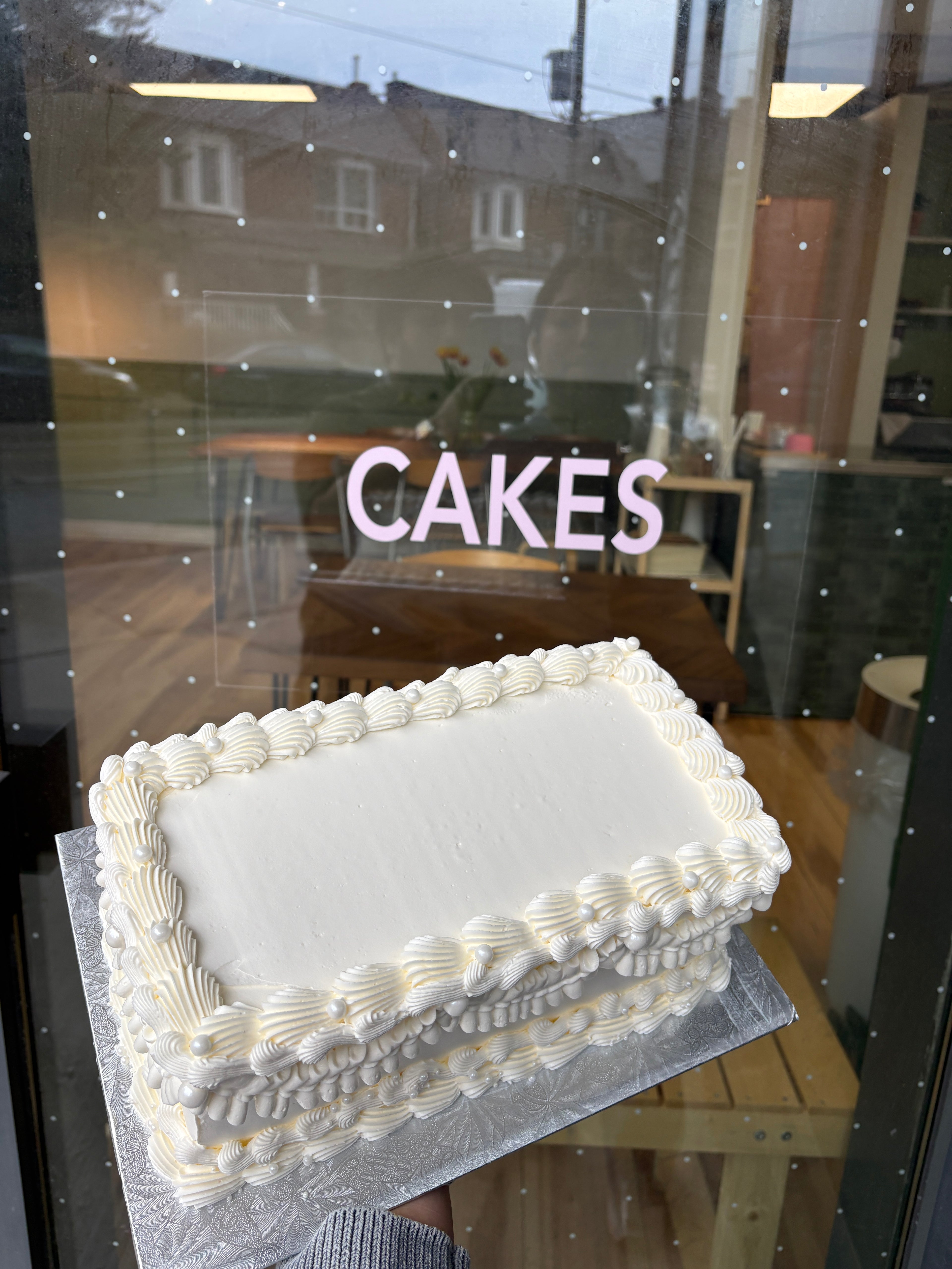 Vintage Slab Cake