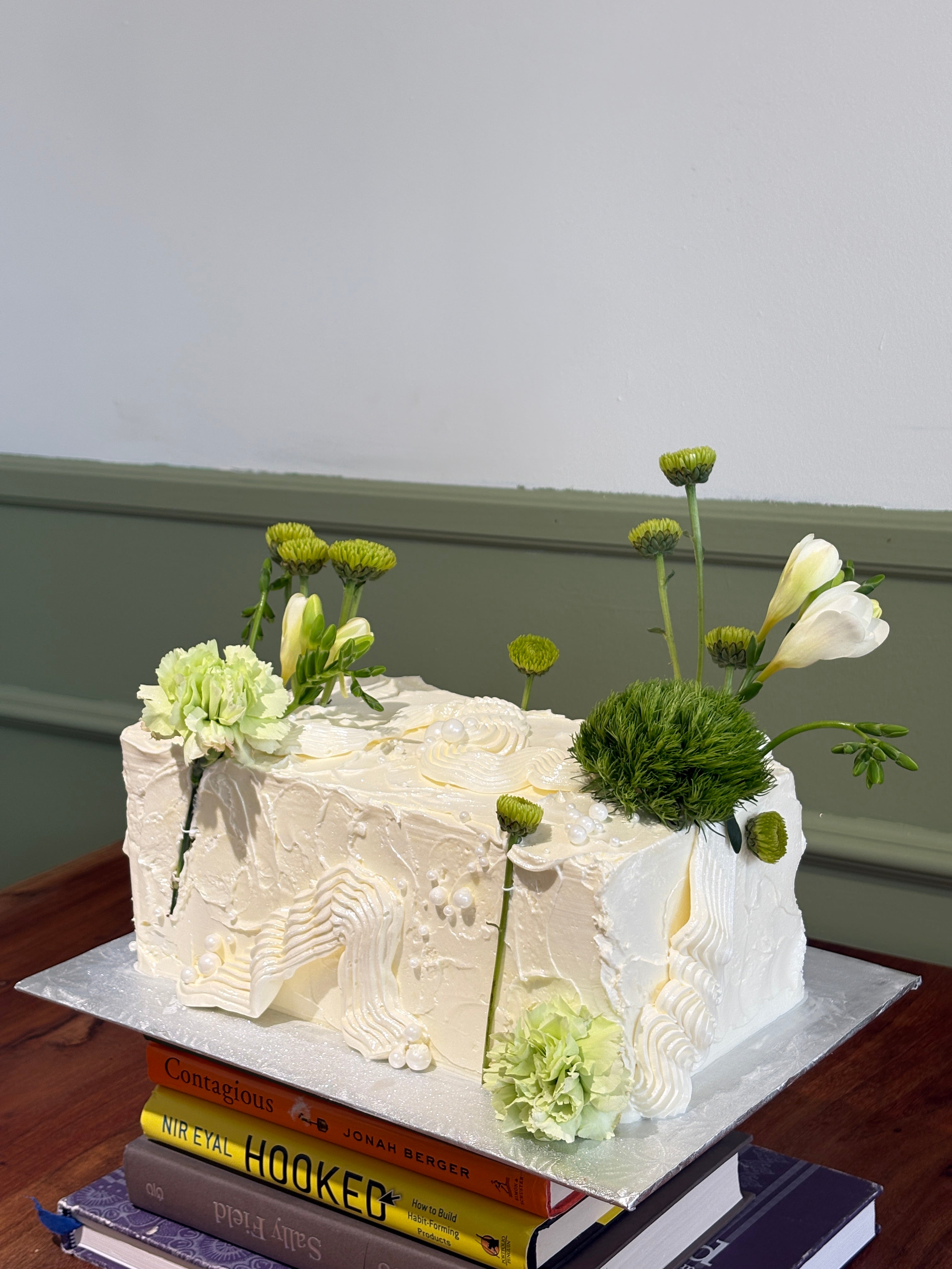 Floral Slab Cake