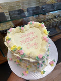 Mothers Day Heart cake