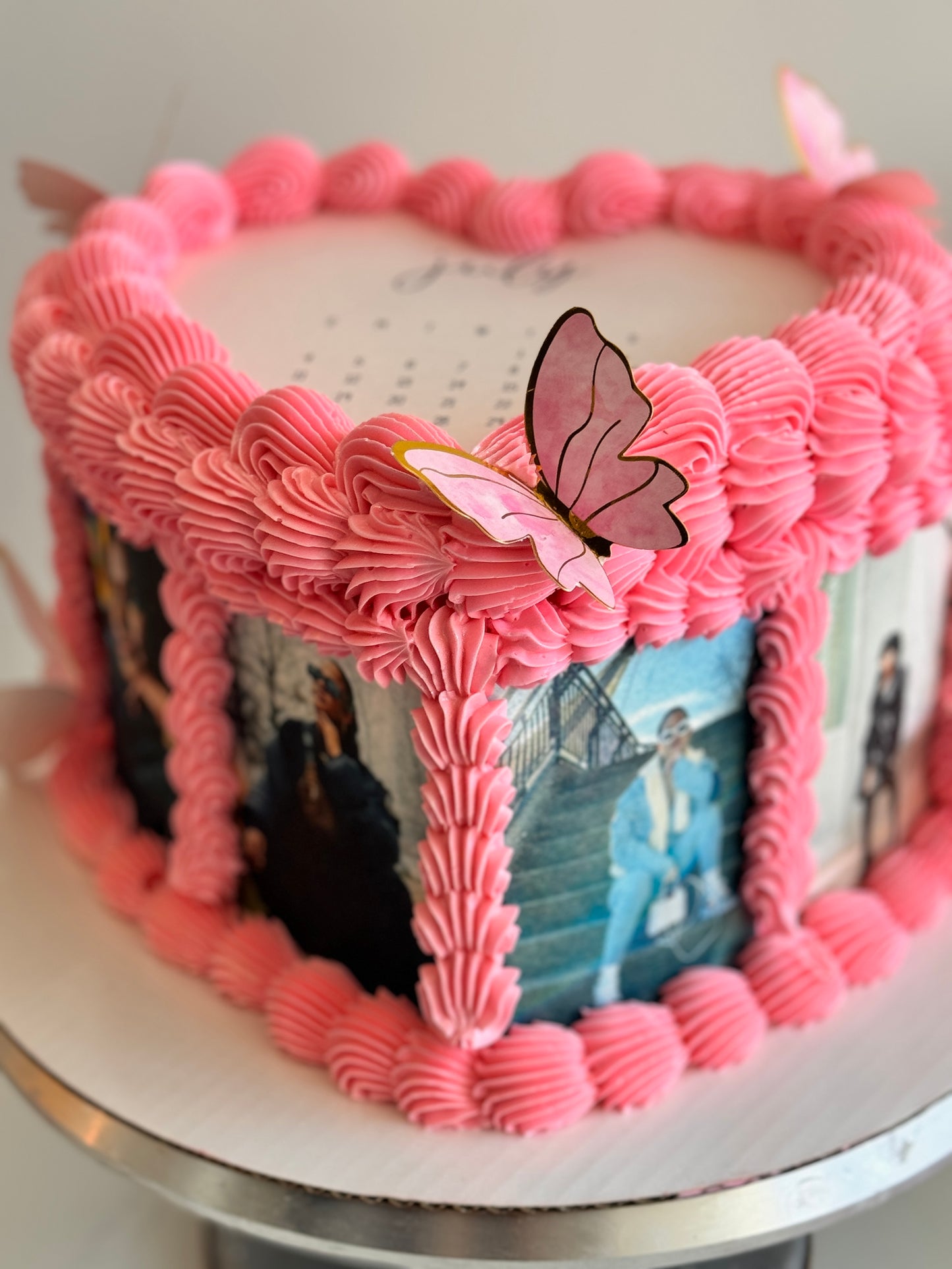 Memories in Bloom Cake