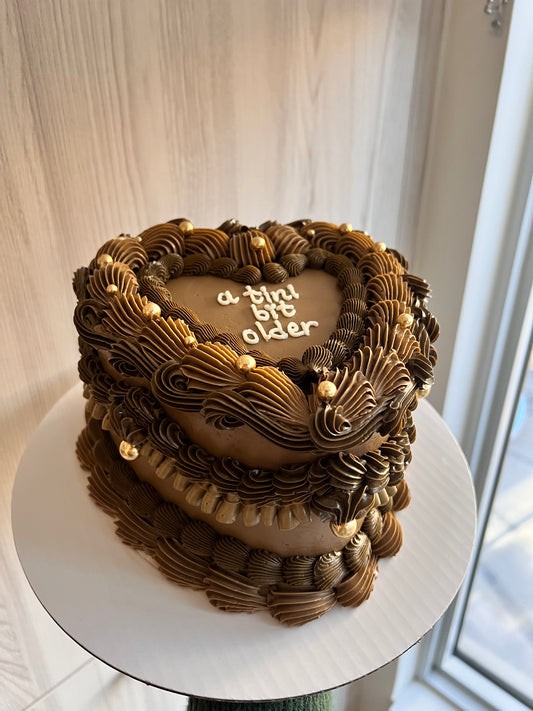 Coffee Theme Cake