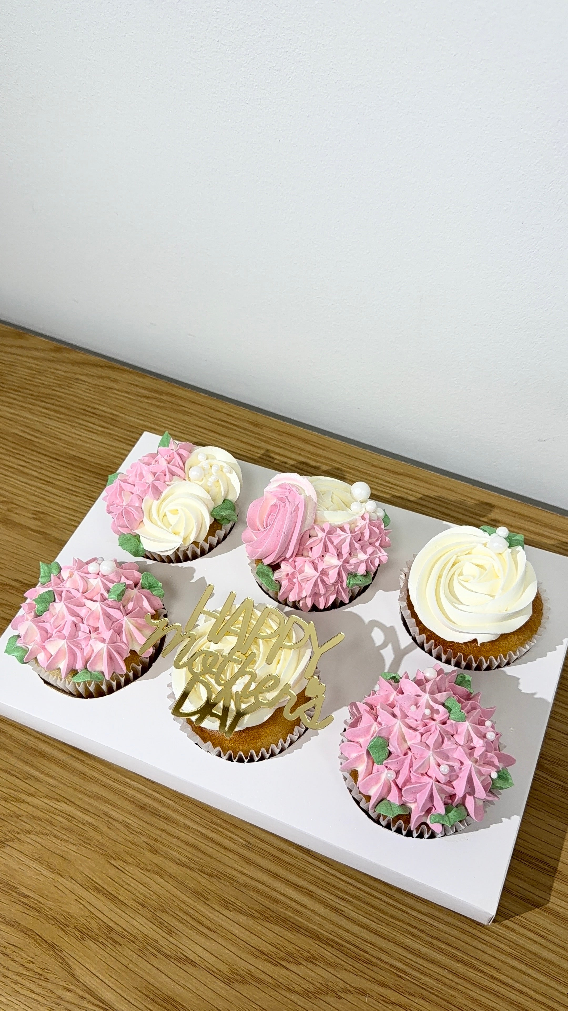 Mothers day Cupcakes Gift Box [Pack of 6]