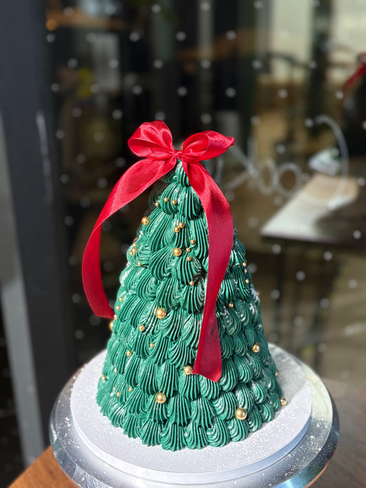 Christmas Tree Cake