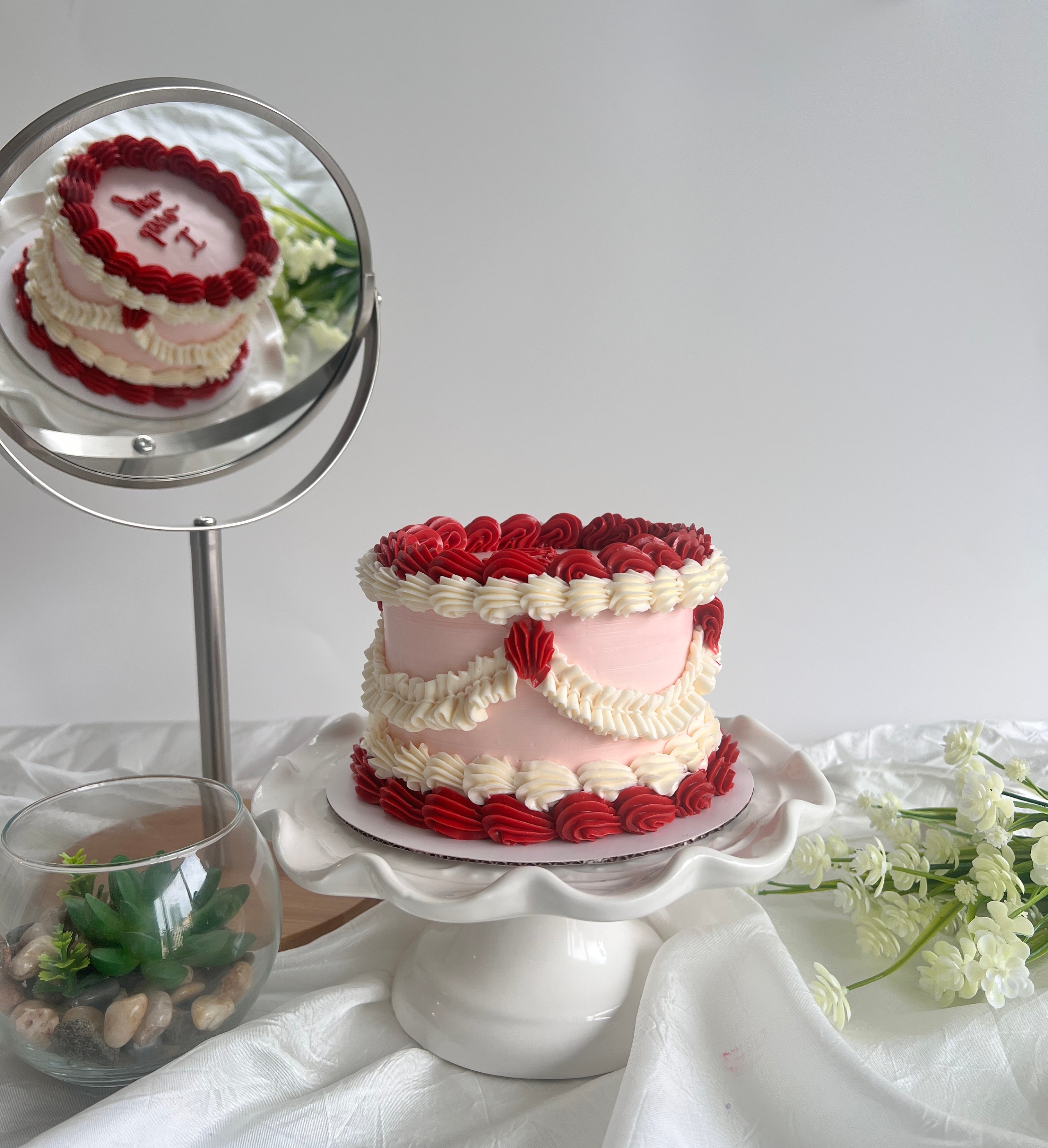 Vintage Bento Mini Cake