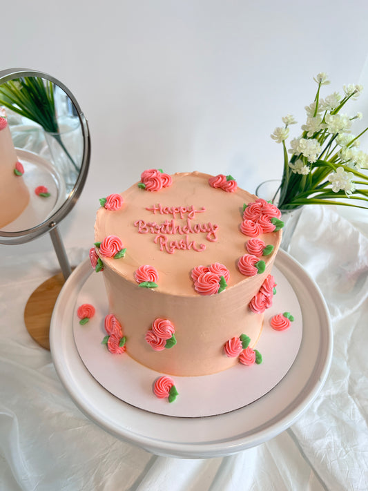 Peach Blossom Cake