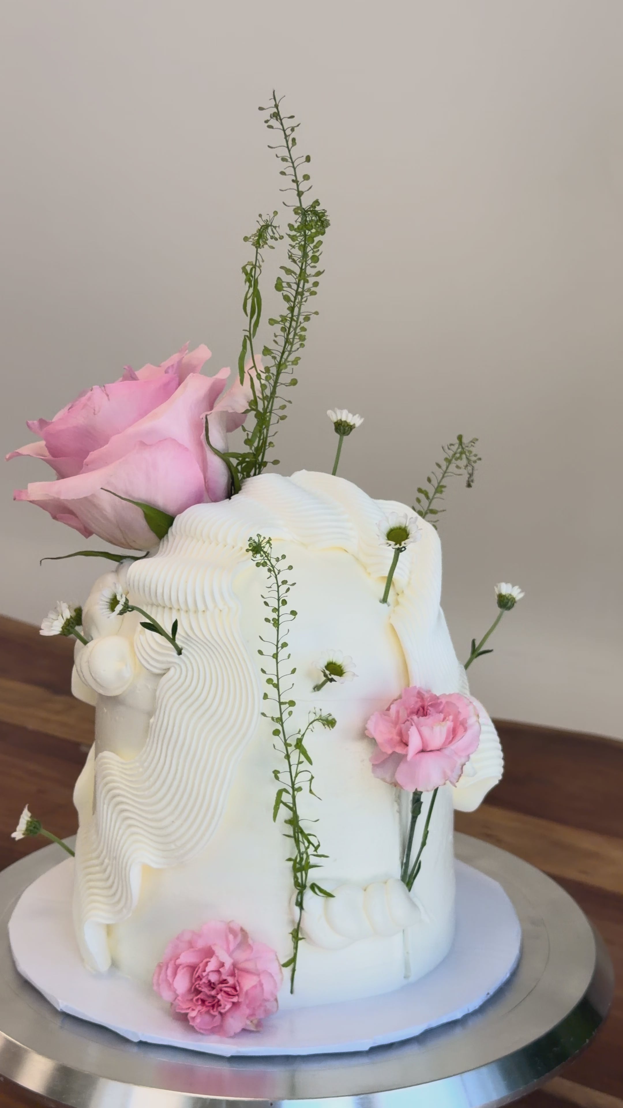 Dome Floral Cake